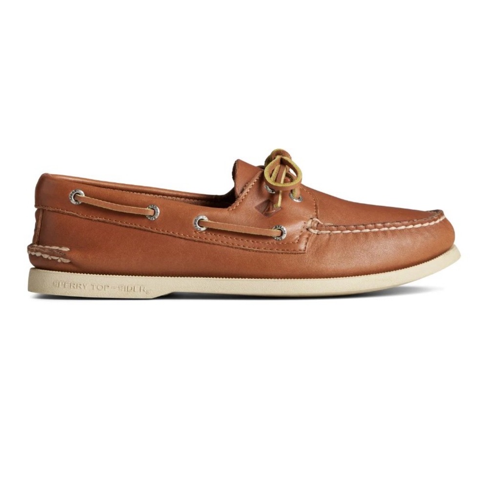 Sperry Men's Tan Leather Boat Shoes